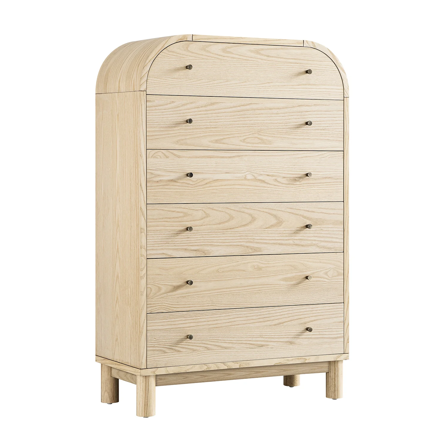 Maude Tall Chest, Natural Ash - Image 8