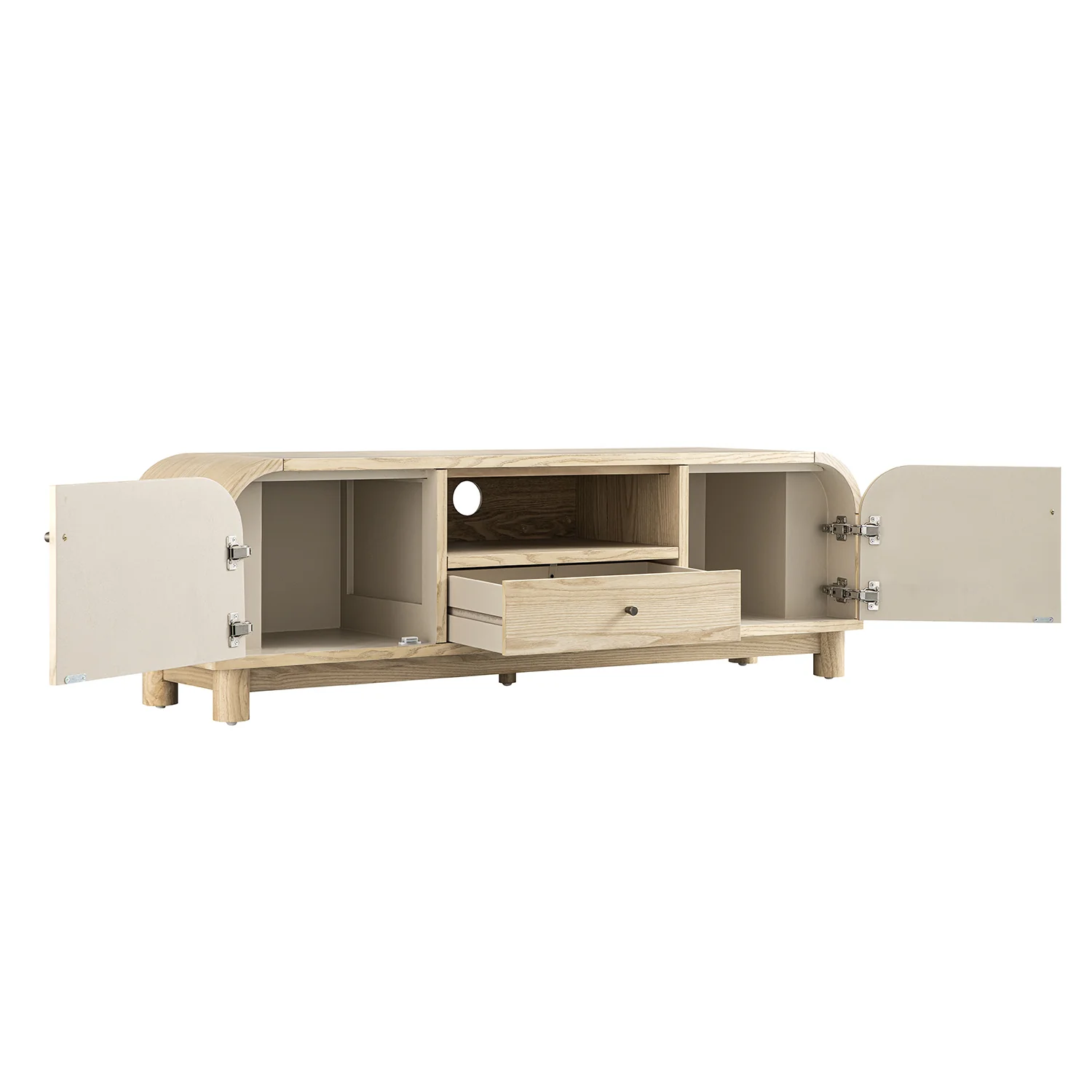 Maude TV Unit, Natural Ash - Image 4