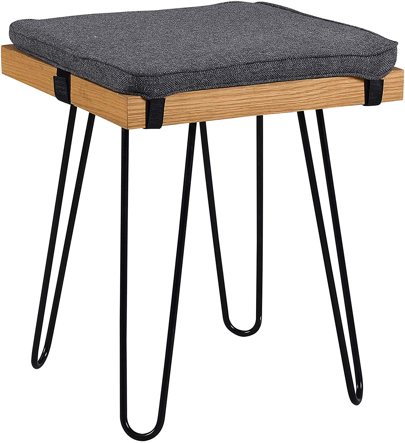 MEILEN Oak Dining Table Set with 2 Stools and 1 Dining Bench - Image 7