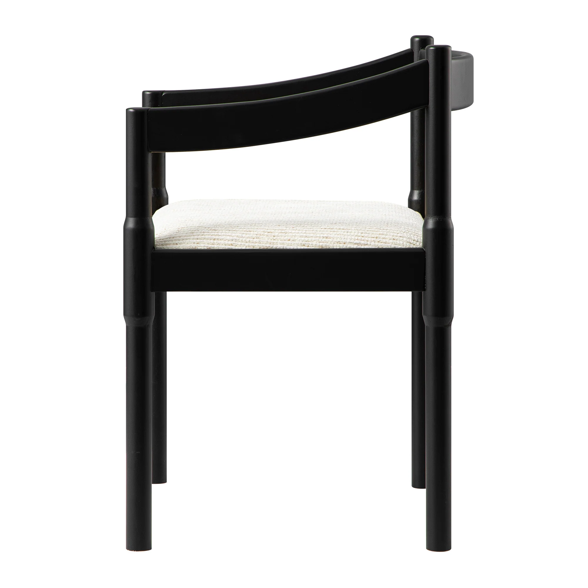 Minley 2-in-1 Carver Chair, Black Matte - Image 17