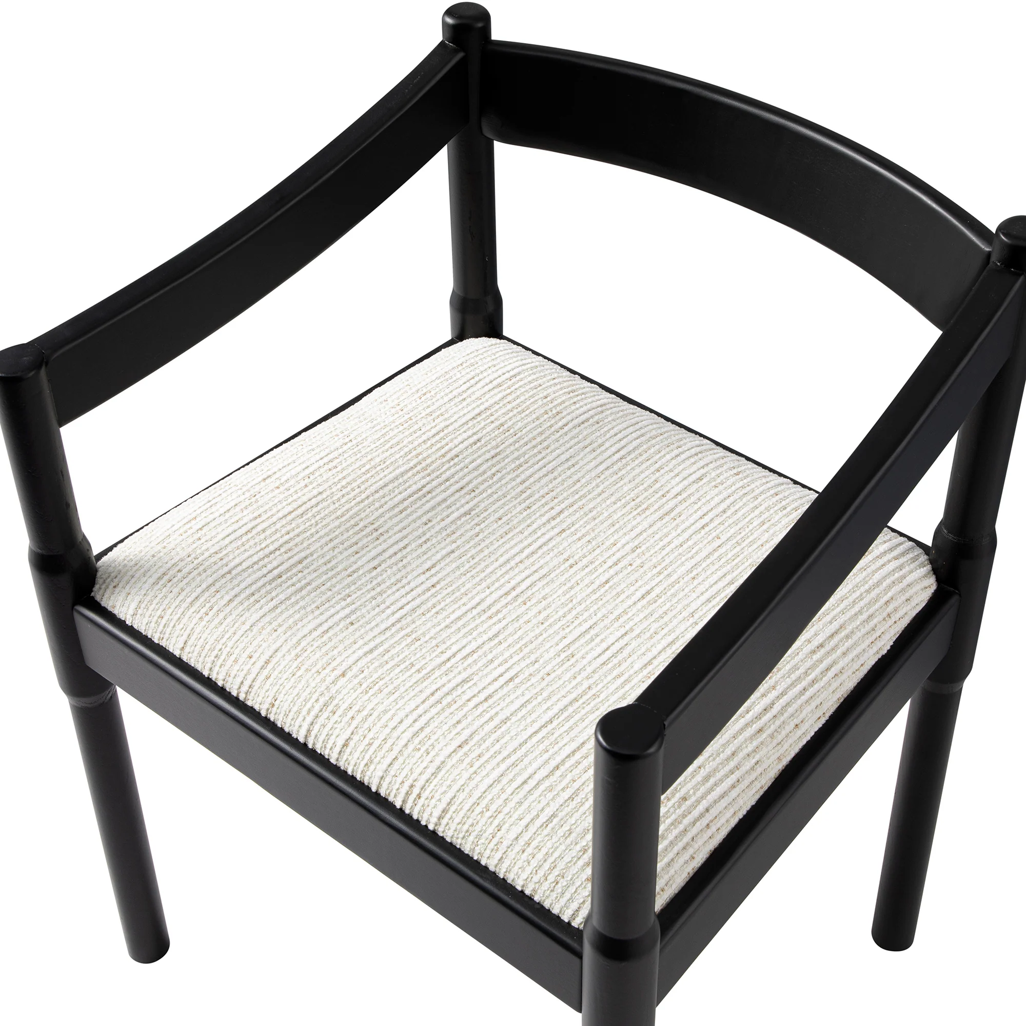 Minley 2-in-1 Carver Chair, Black Matte - Image 21