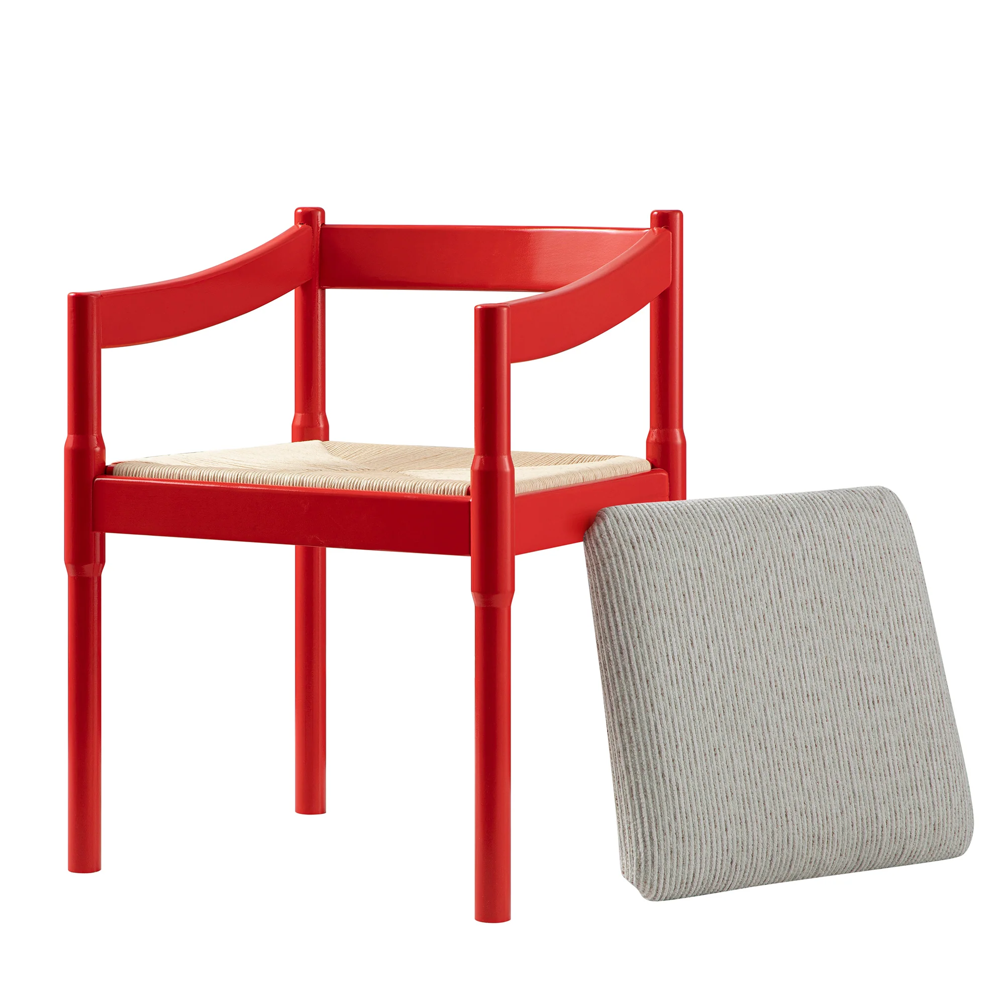 Minley 2-in-1 Carver Chair, Red High Gloss - Image 10