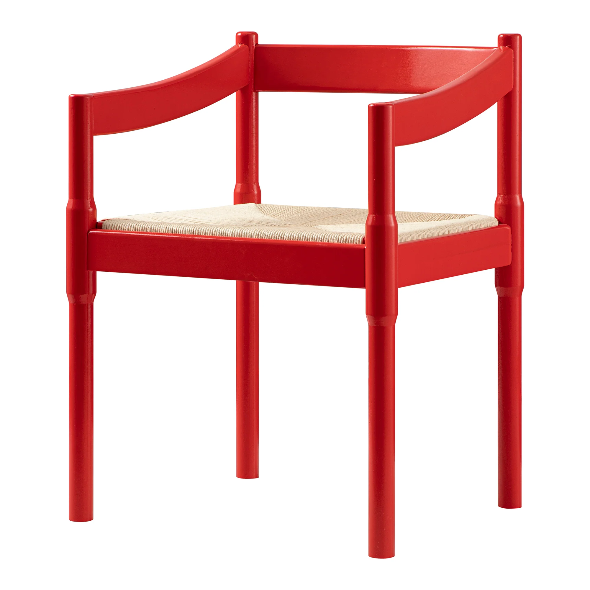 Minley 2-in-1 Carver Chair, Red High Gloss - Image 8
