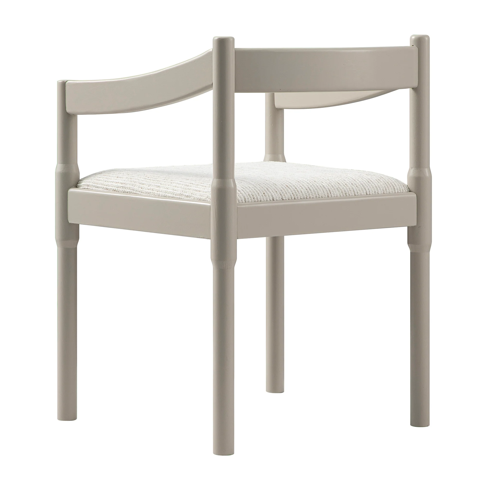 Minley 2-in-1 Carver Chair, Light Taupe High Gloss - Image 16