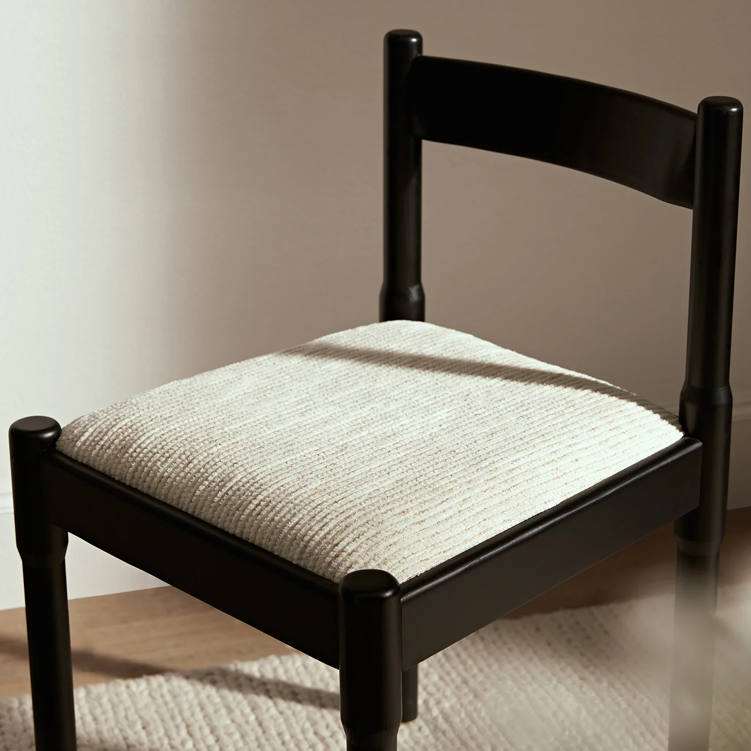 Minley 2-in-1 Dining Chair, Black Matte - Image 6