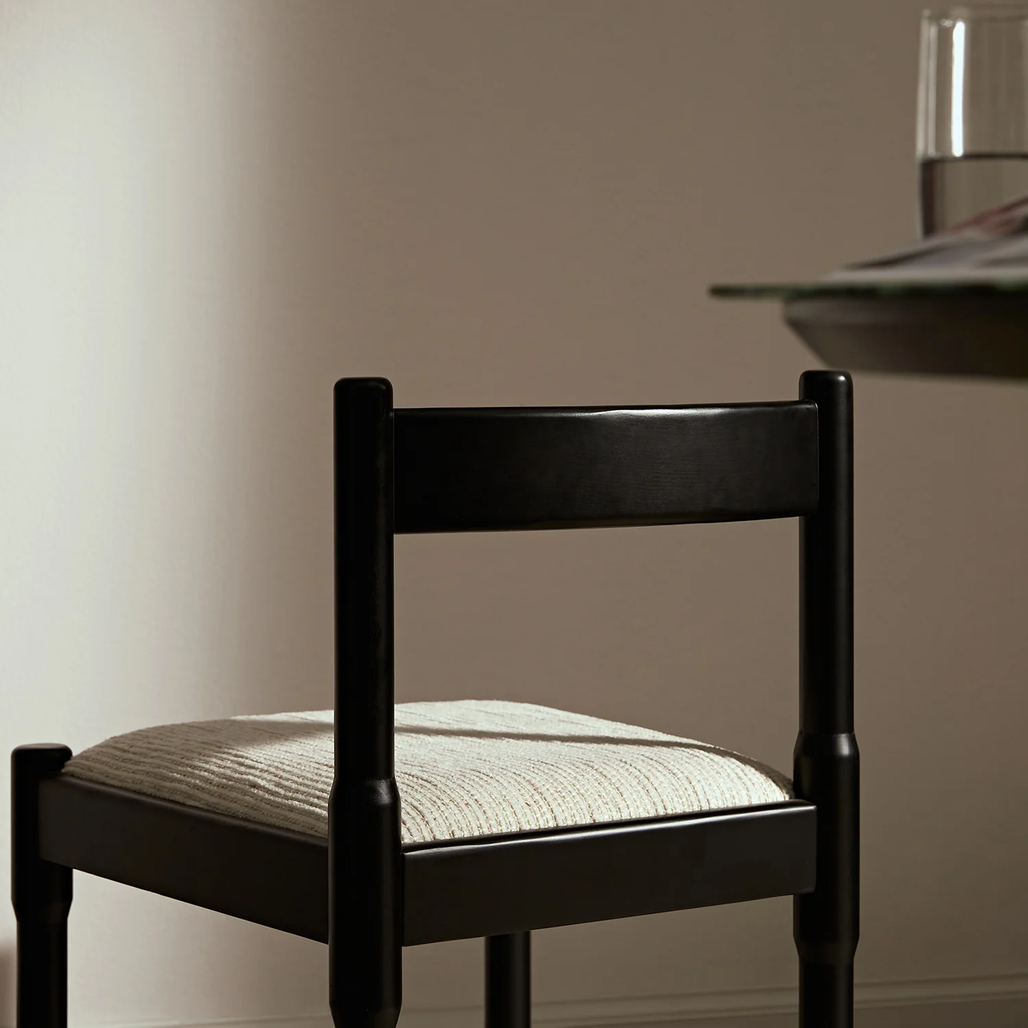 Minley 2-in-1 Dining Chair, Black Matte - Image 7