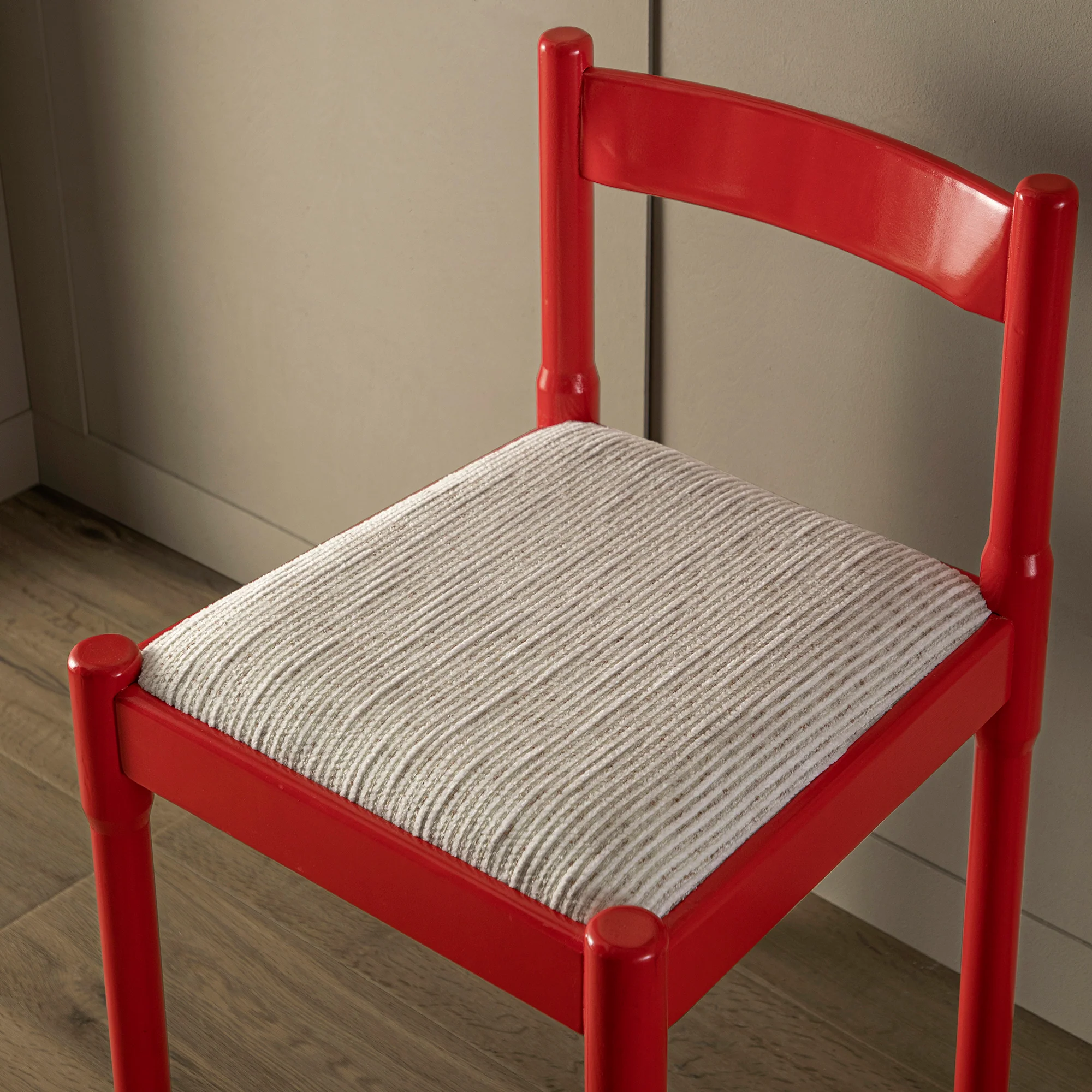 Minley 2-in-1 Dining Chair, Red High Gloss - Image 5
