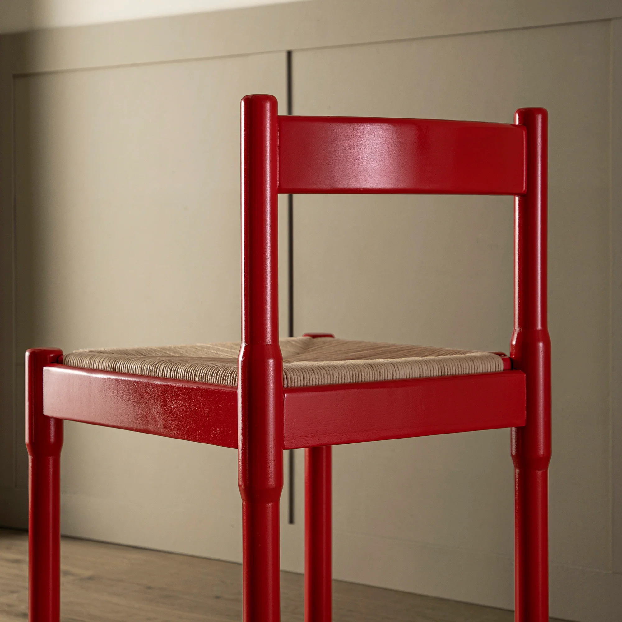 Minley 2-in-1 Dining Chair, Red High Gloss - Image 7
