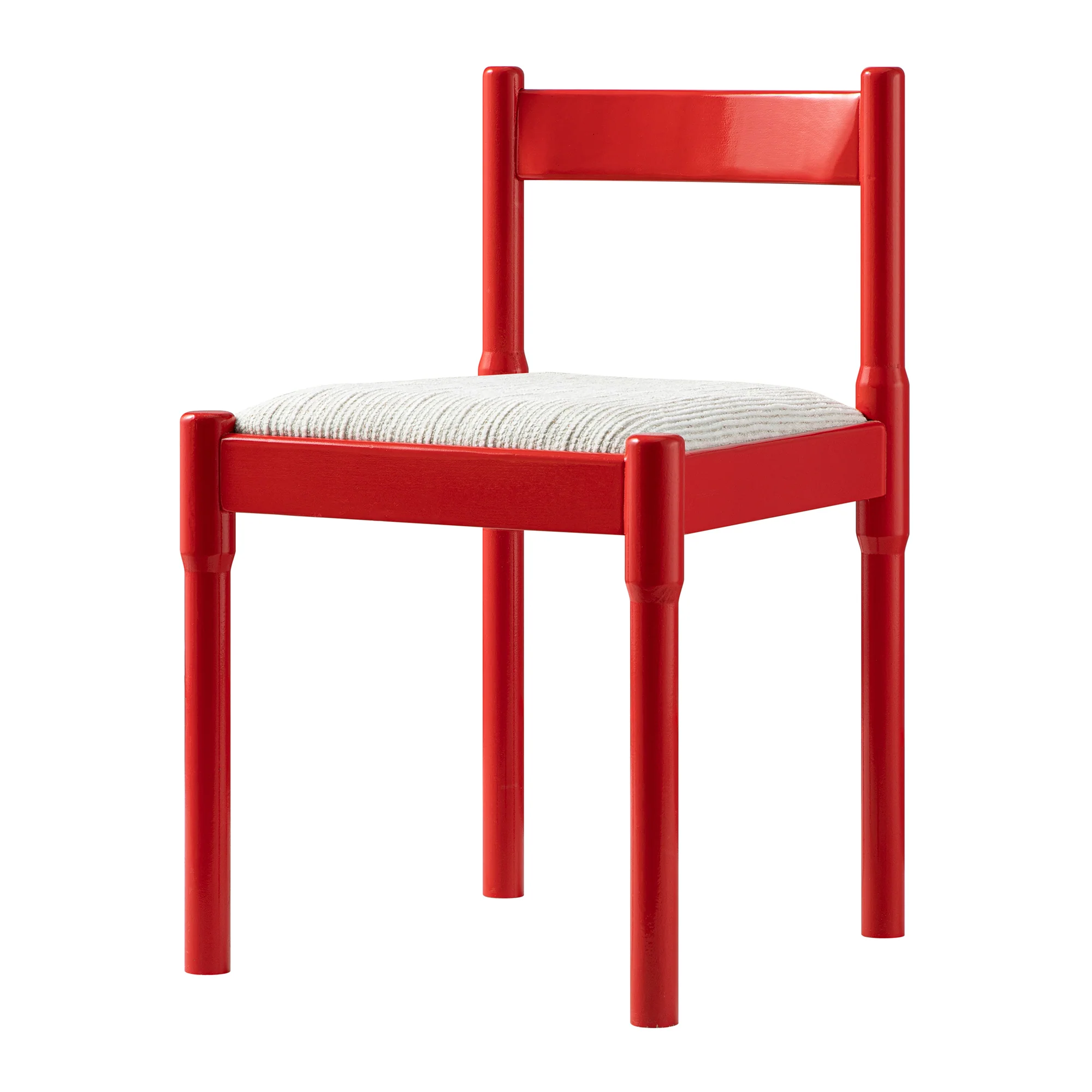 Minley 2-in-1 Dining Chair, Red High Gloss - Image 8