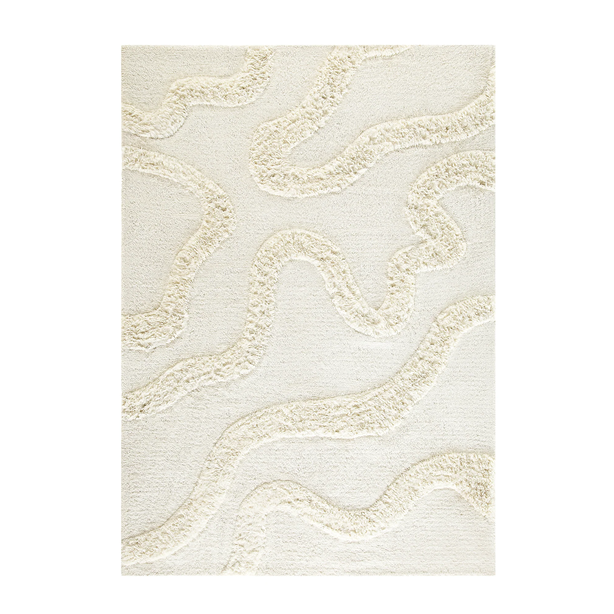 Mirage Hand Tufted New Zealand Wool Rectangular Rug - Image 3