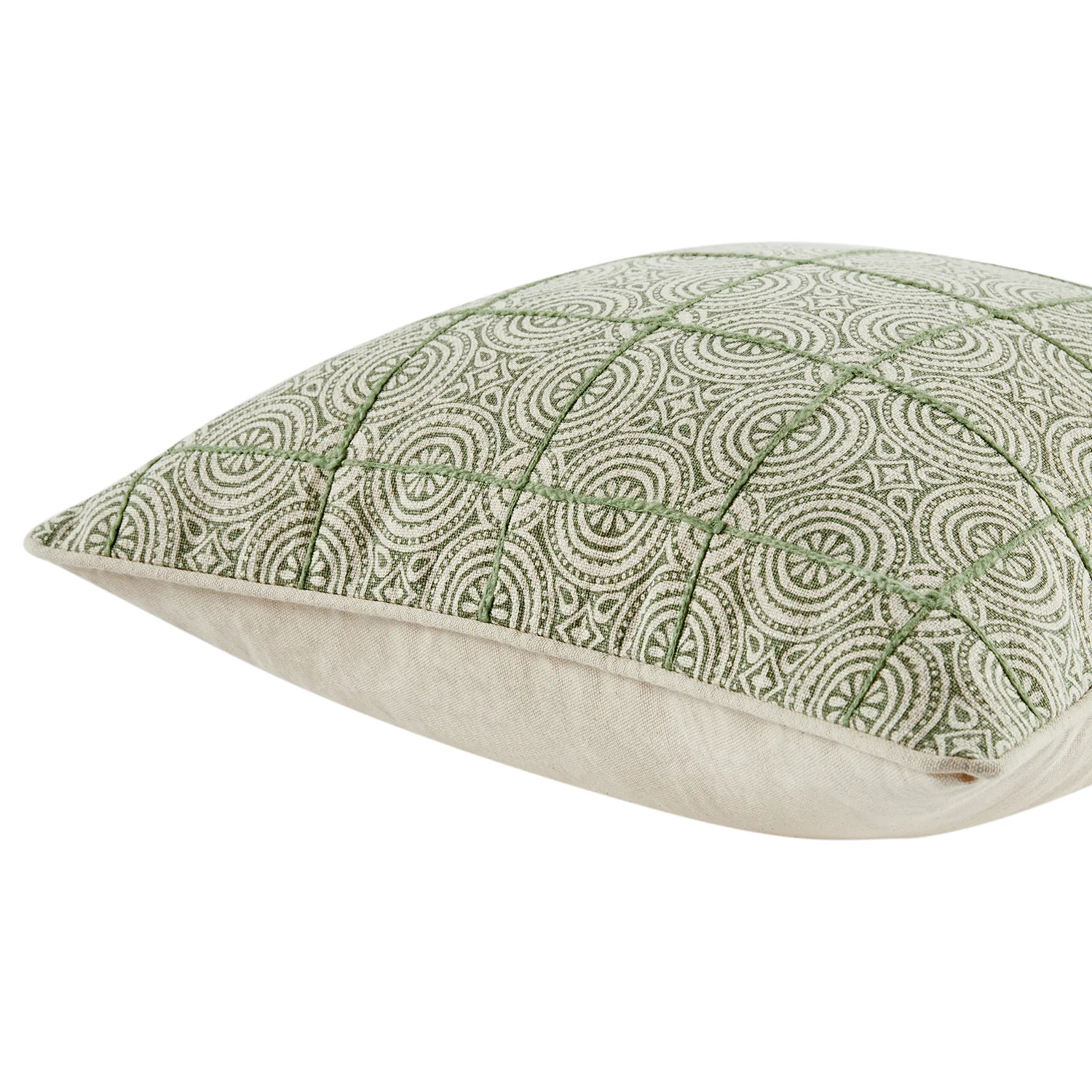 Nazaar Green Botanic Tessela Cushion - Image 3