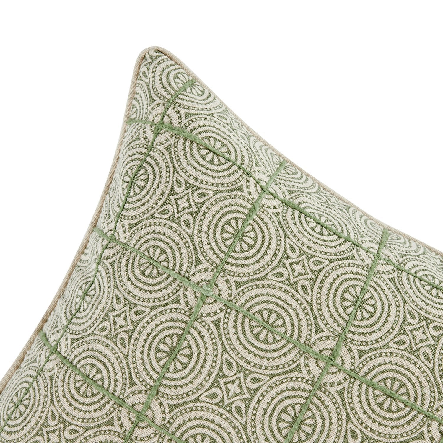 Nazaar Green Botanic Tessela Cushion - Image 4