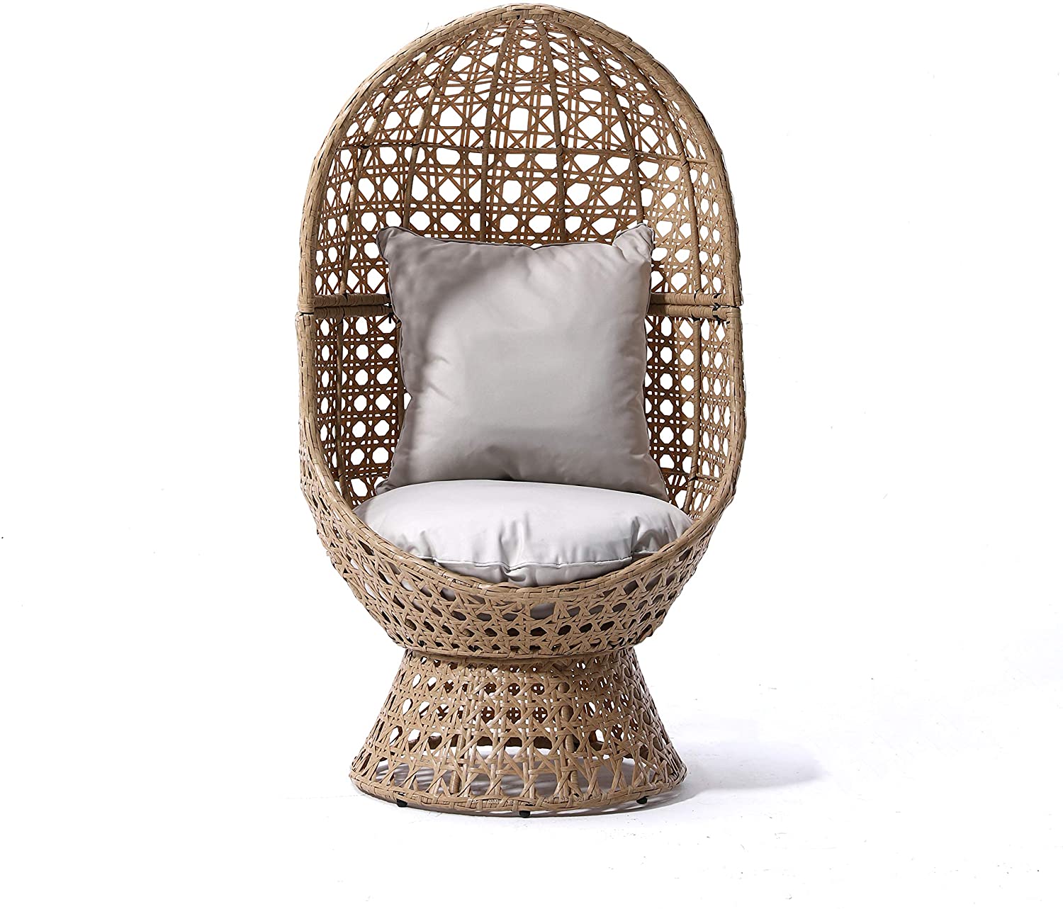 Nerida Rattan Cocoon Chair - Image 7