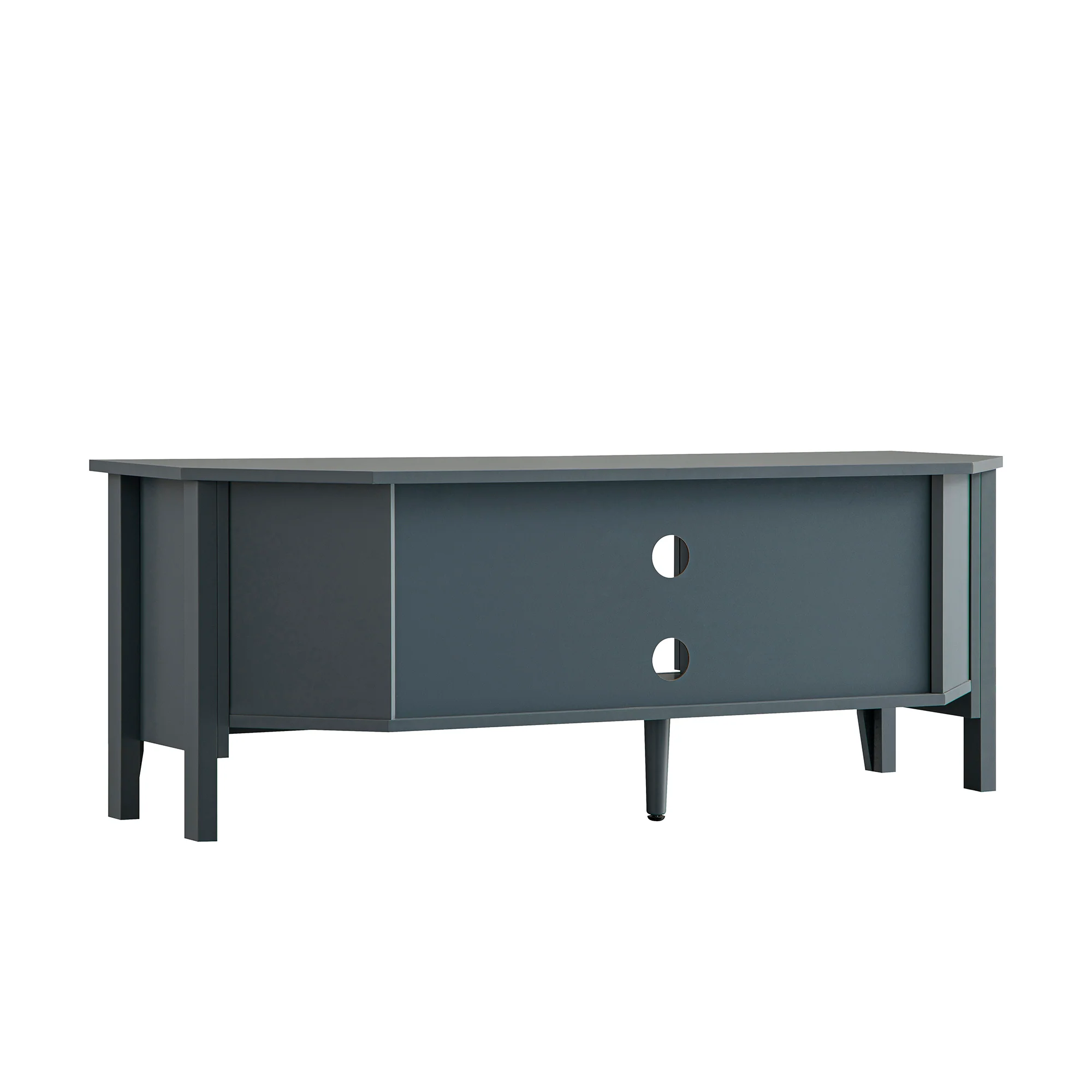 Oakham 120cm Corner TV Unit, Stormy Blue - Image 14