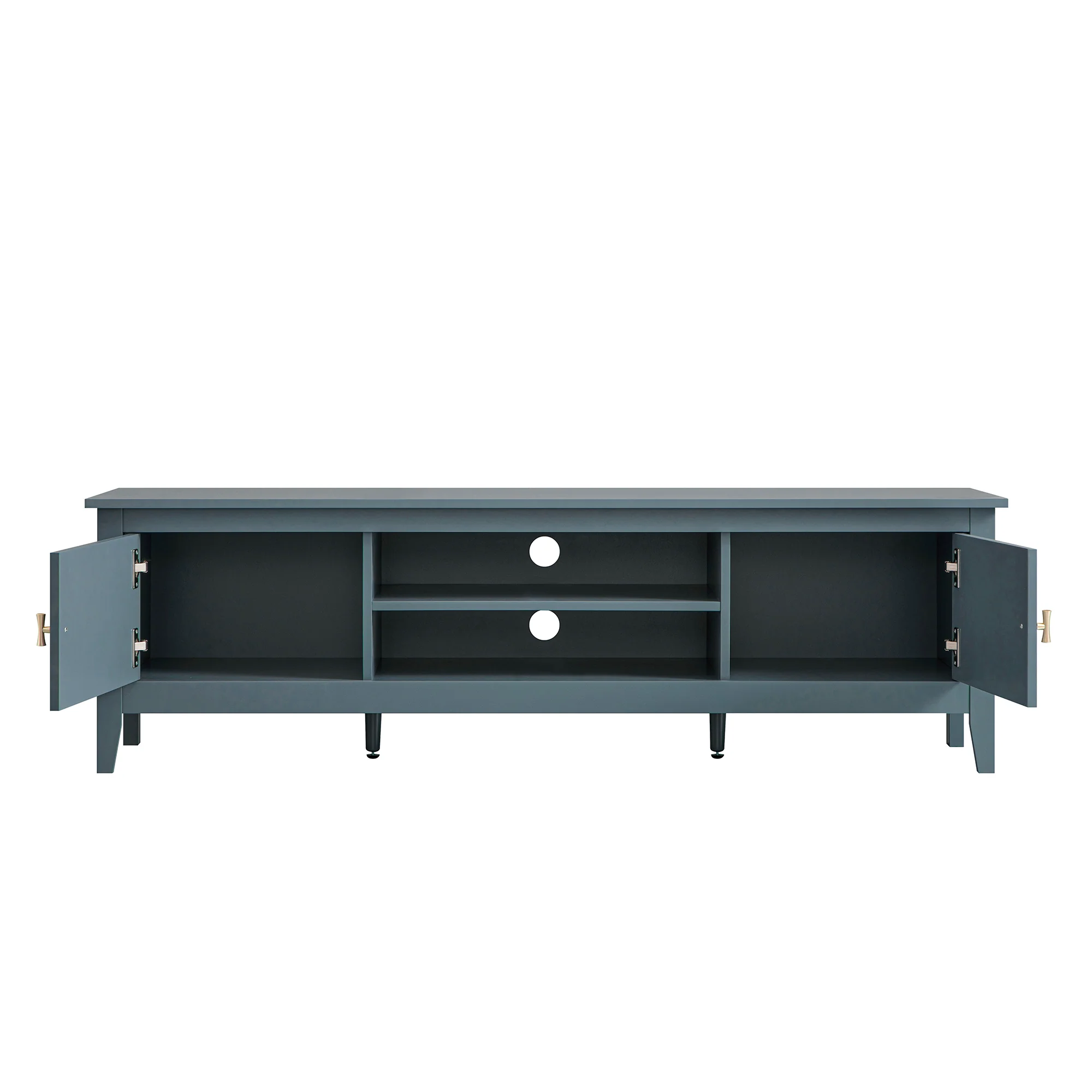 Oakham 150cm TV Unit, Stormy Blue - Image 4