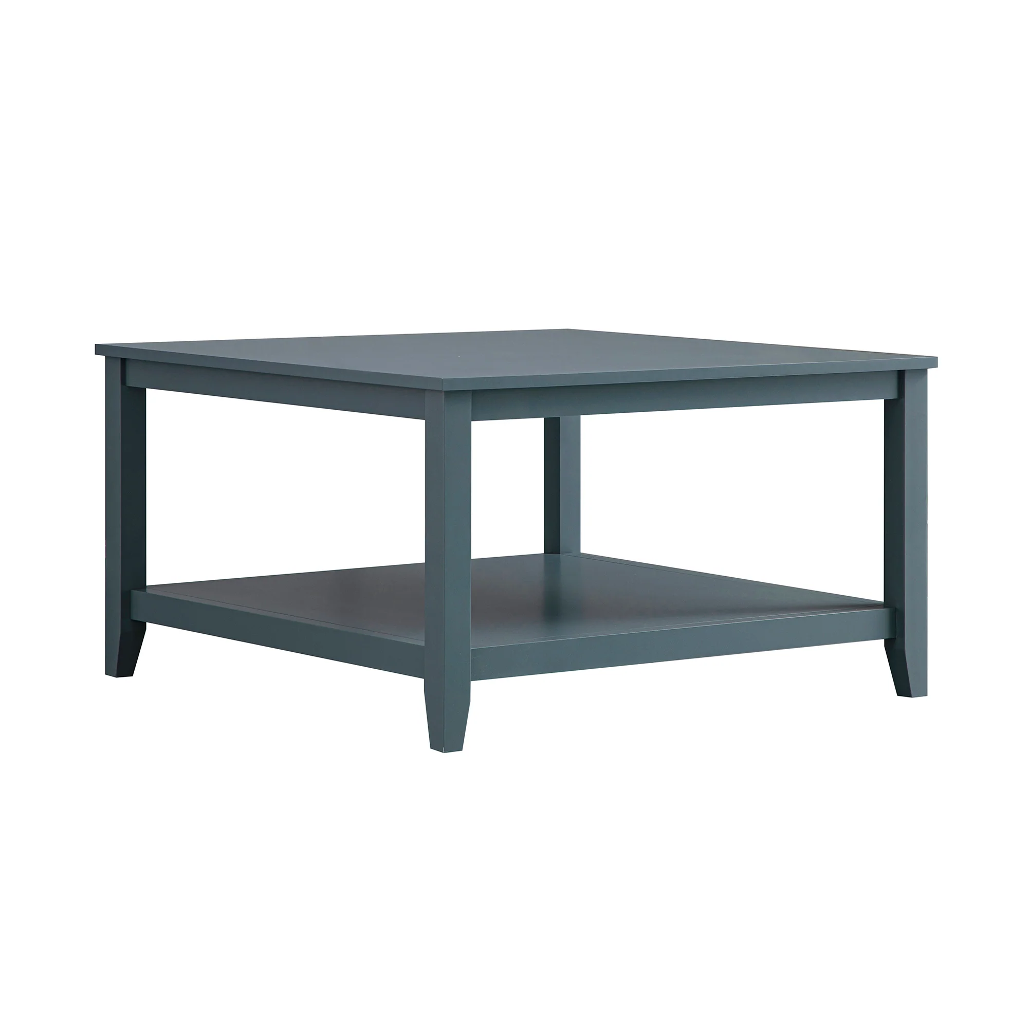 Oakham 80cm Square Coffee Table, Stormy Blue - Image 8