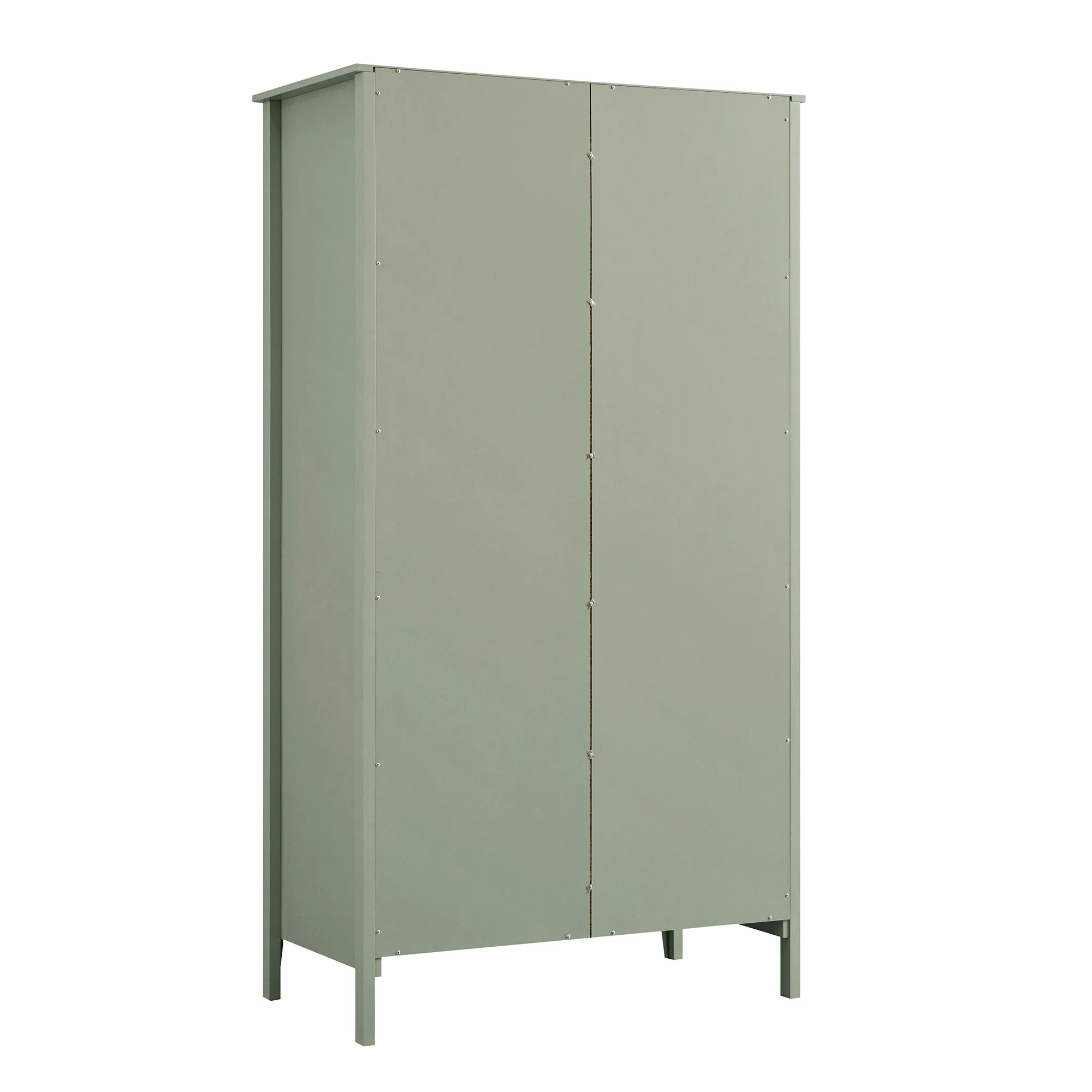 Oakham Mirrored Double Wardrobe, Desert Sage - Image 12