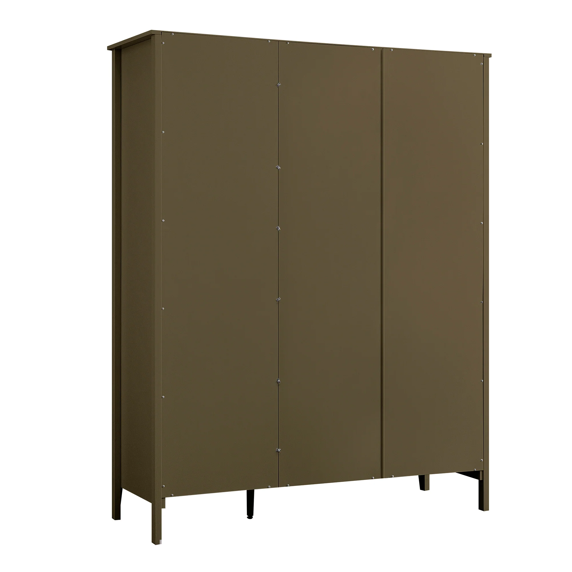 Oakham Triple Wardrobe, Olive Grove - Image 12
