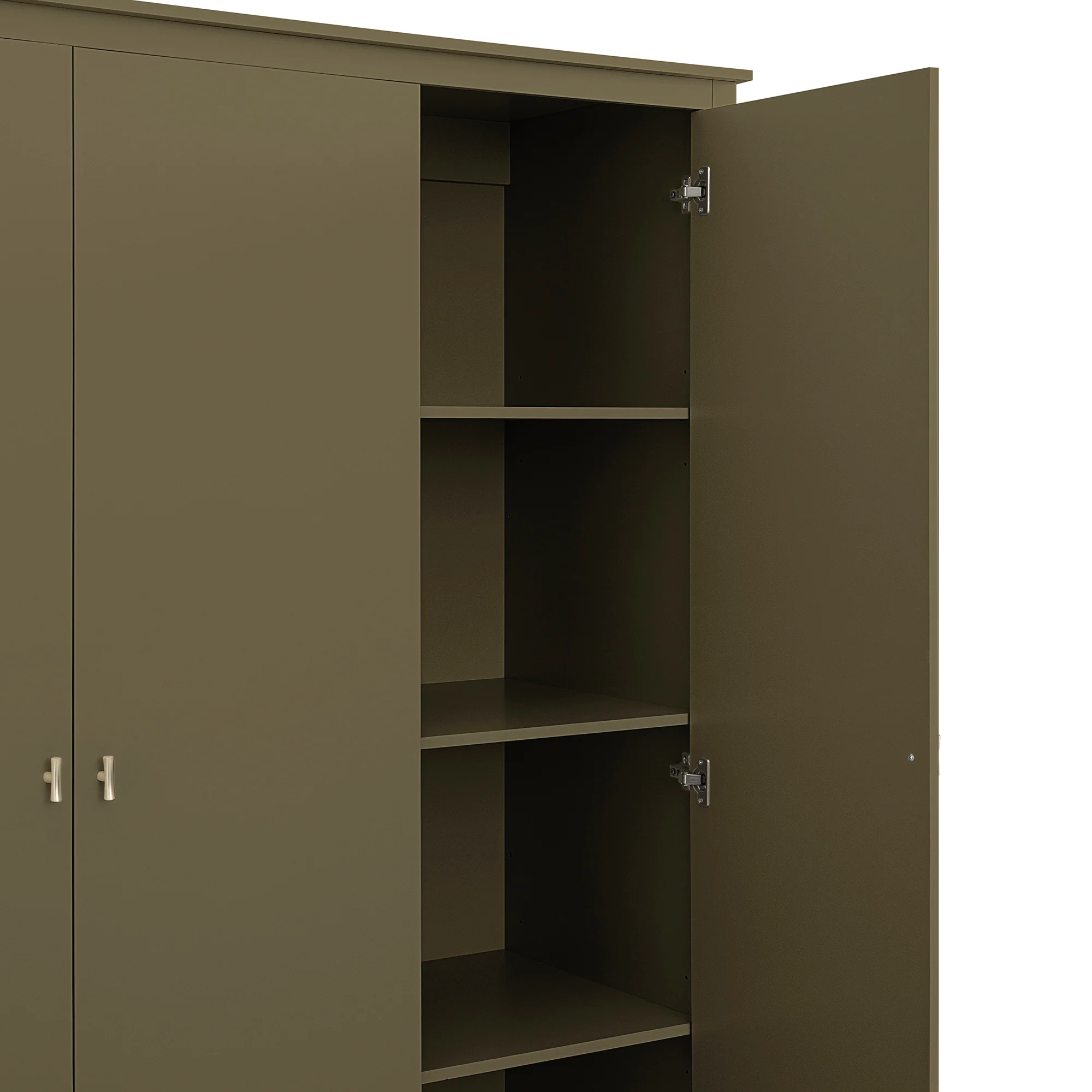 Oakham Triple Wardrobe, Olive Grove - Image 13
