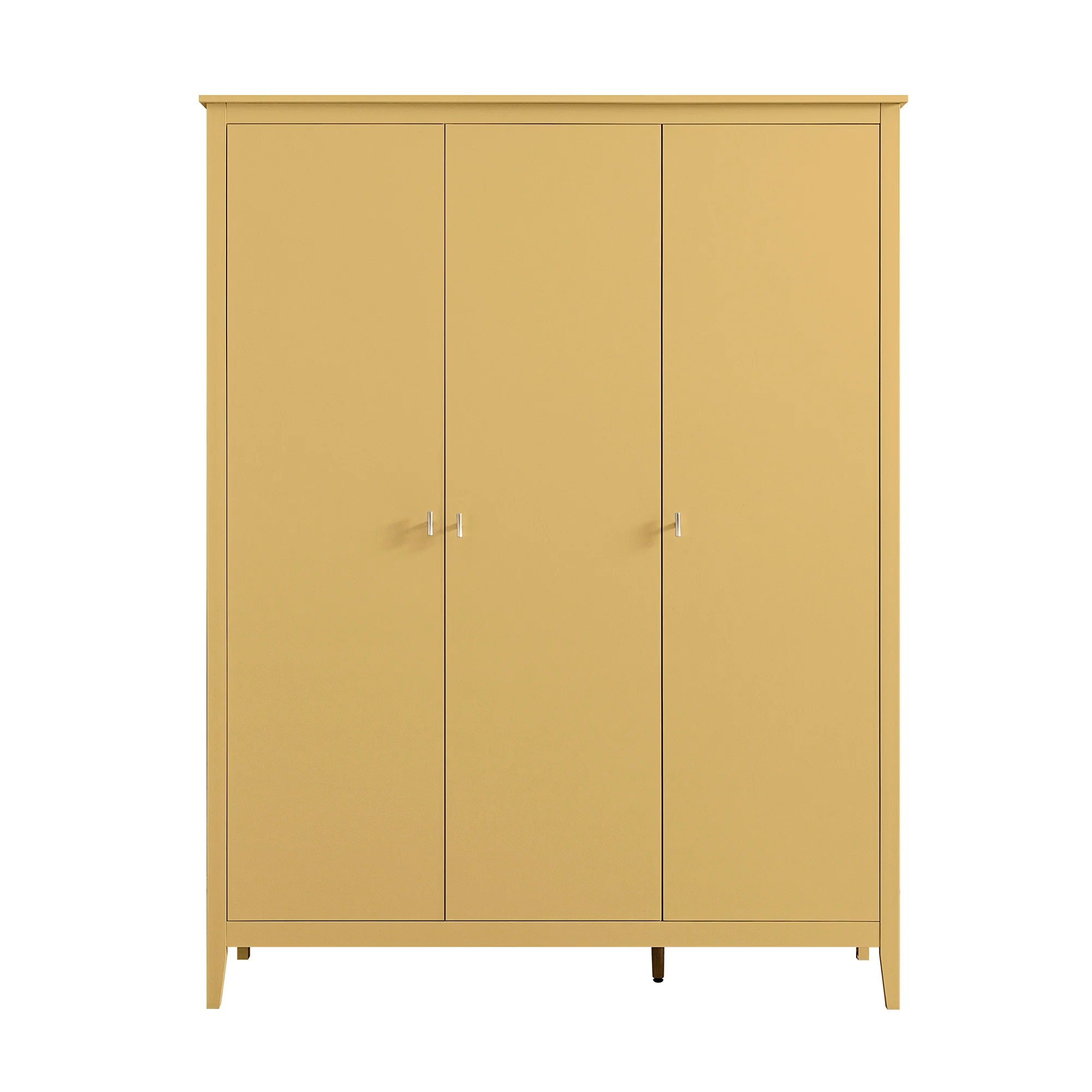 Oakham Triple Wardrobe, Rattan Yellow - Image 7