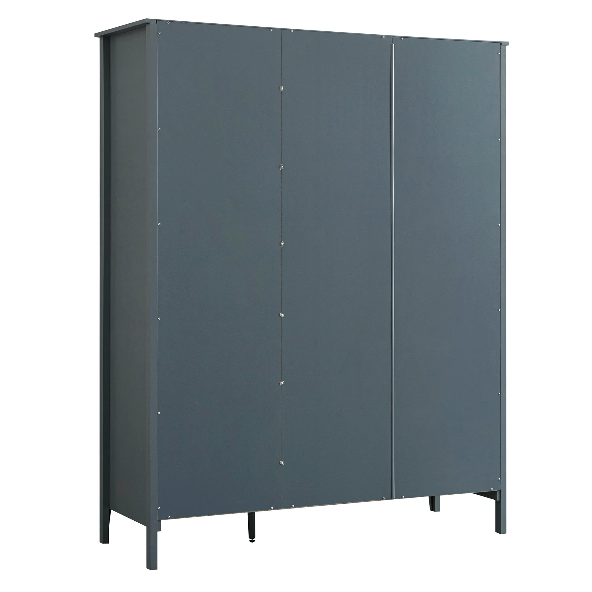 Oakham Triple Wardrobe, Stormy Blue - Image 13
