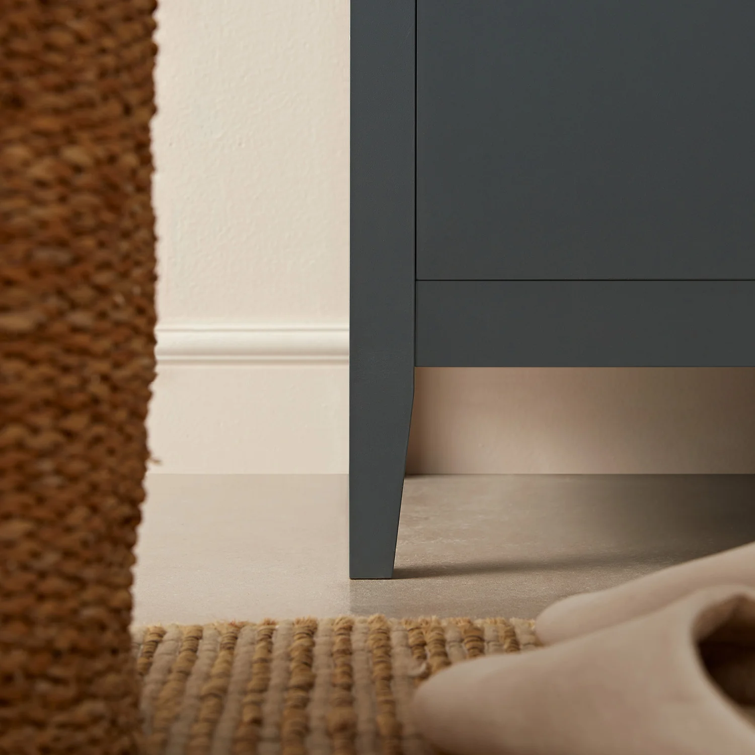 Oakham Triple Wardrobe, Stormy Blue - Image 7