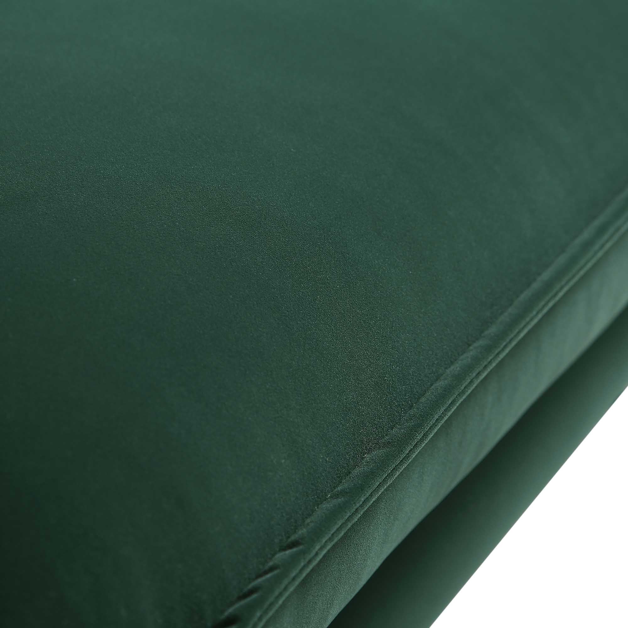 Obriel Forest Green Velvet Armchair - Image 12