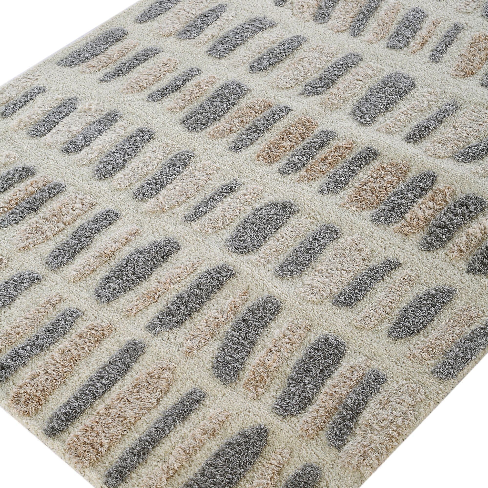 Pebble Hand Tufted New Zealand Wool Rectangular Rug - Image 5