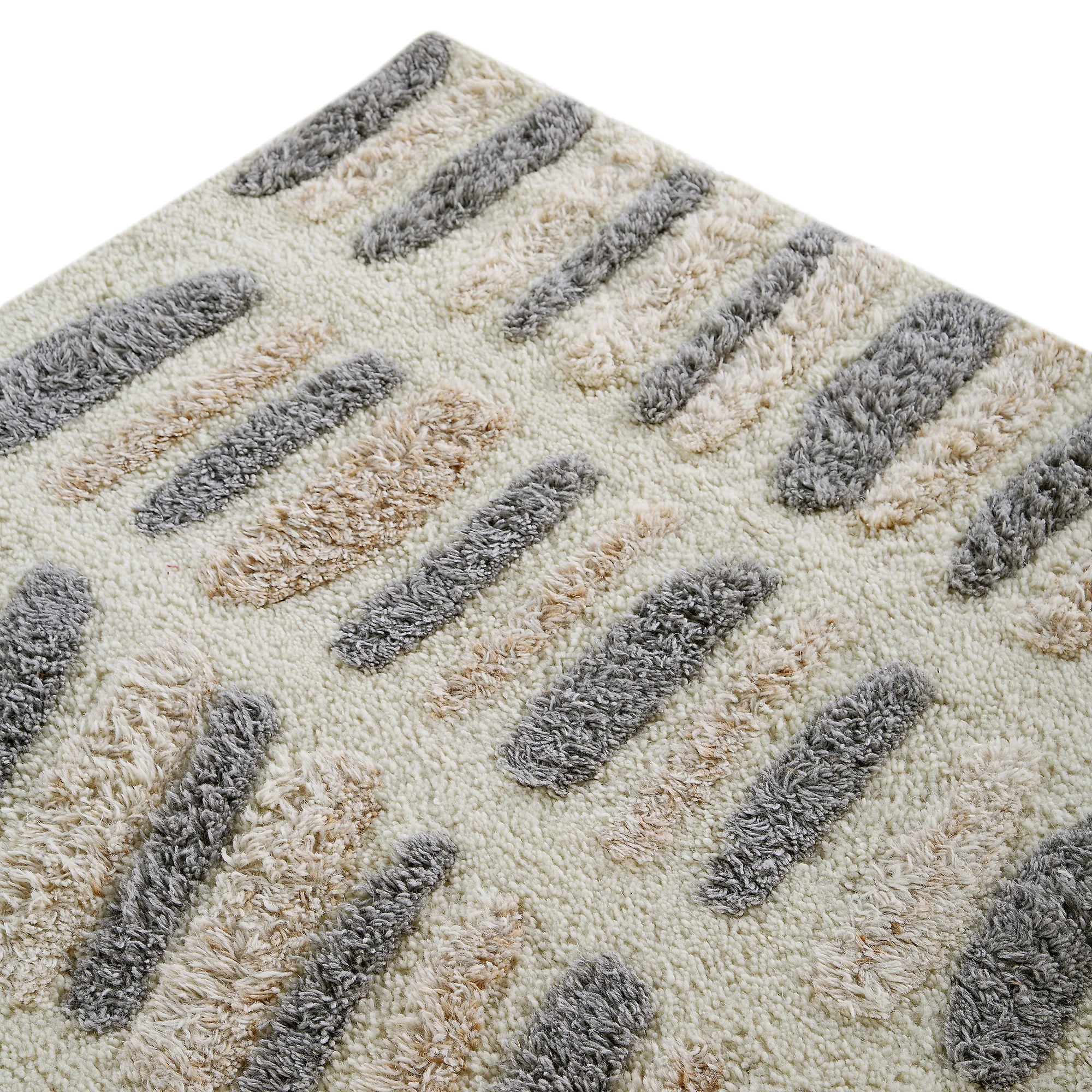 Pebble Hand Tufted New Zealand Wool Rectangular Rug - Image 8