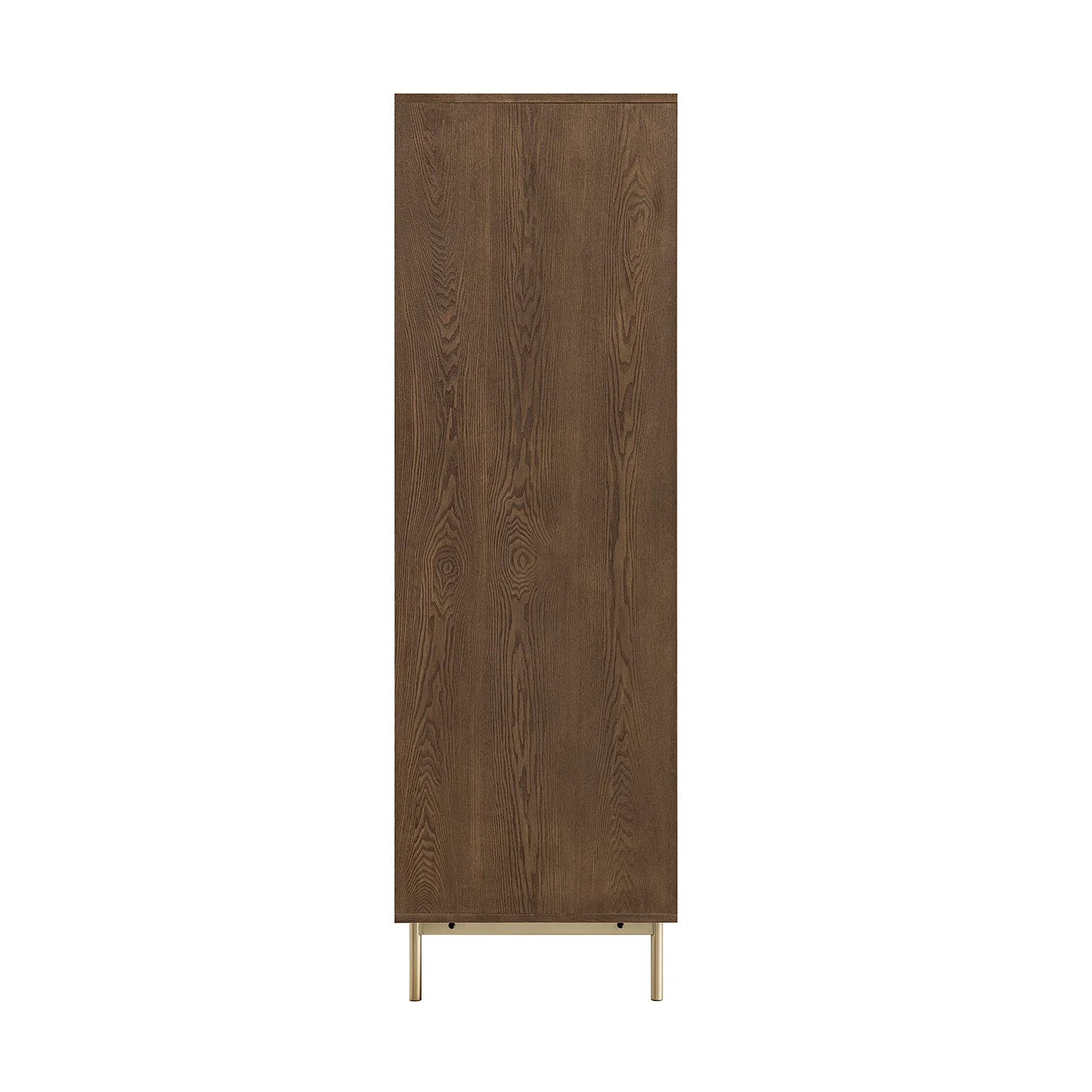 Richmond Ridged Double Wardrobe with Drawer, Dark Ash - Image 12
