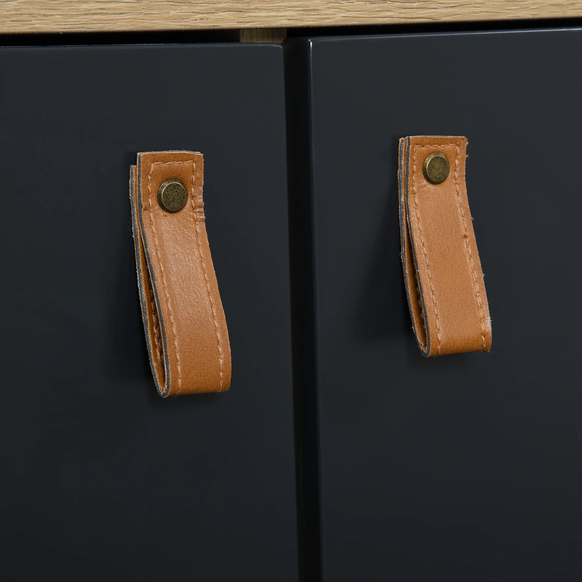 Tallis Two Tone Sideboard with 2 doors and 3 drawers - Image 9