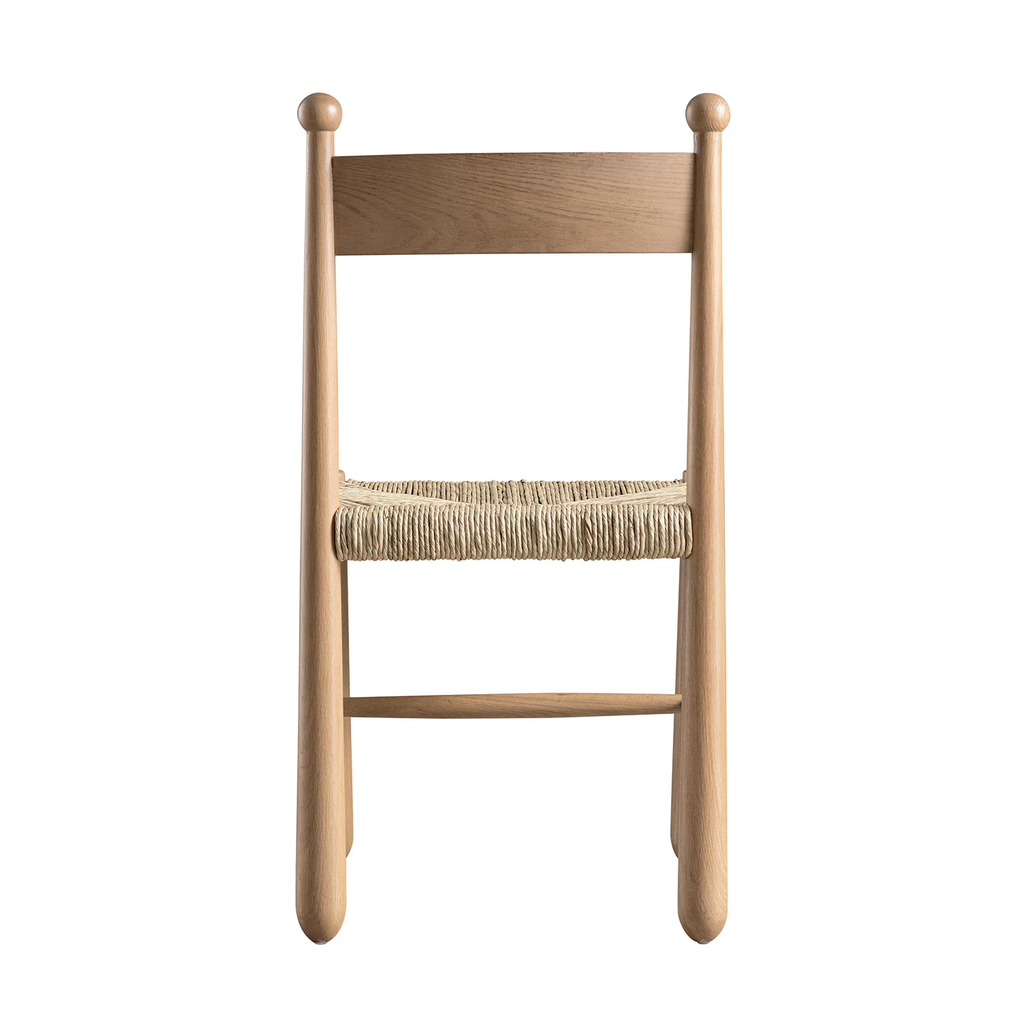 Tama Dining Chair, Woven Seagrass | Natural Solid Oak Frame - Image 14