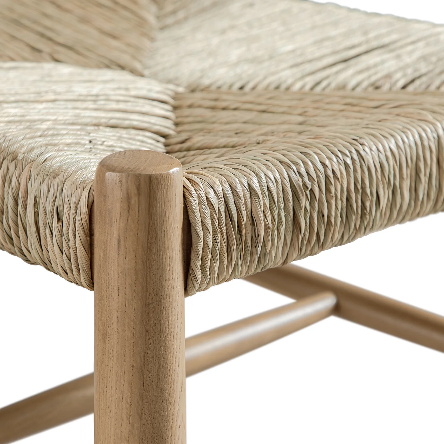 Tama Dining Chair, Woven Seagrass | Natural Solid Oak Frame - Image 18