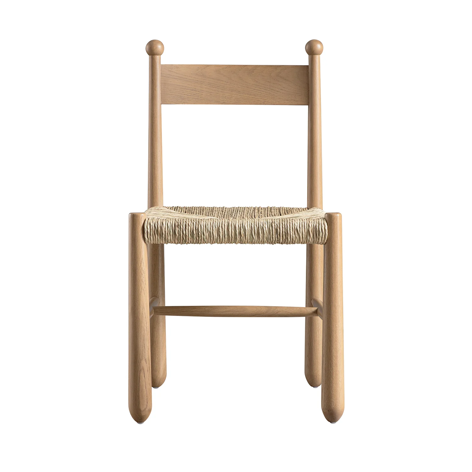 Tama Dining Chair, Woven Seagrass | Natural Solid Oak Frame - Image 9