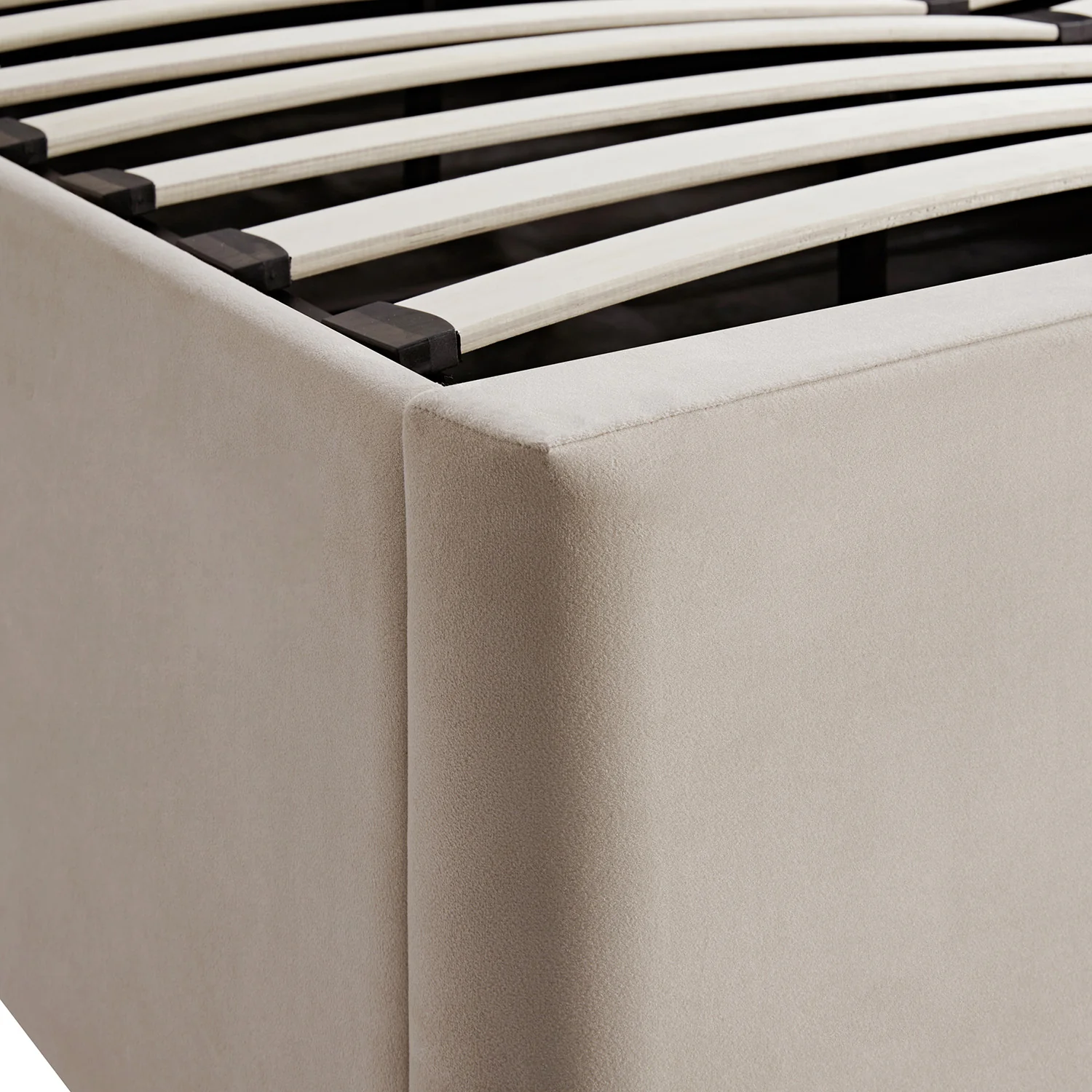 Tremezzo Oversized Ottoman Storage Bed, Champagne Velvet - Image 22