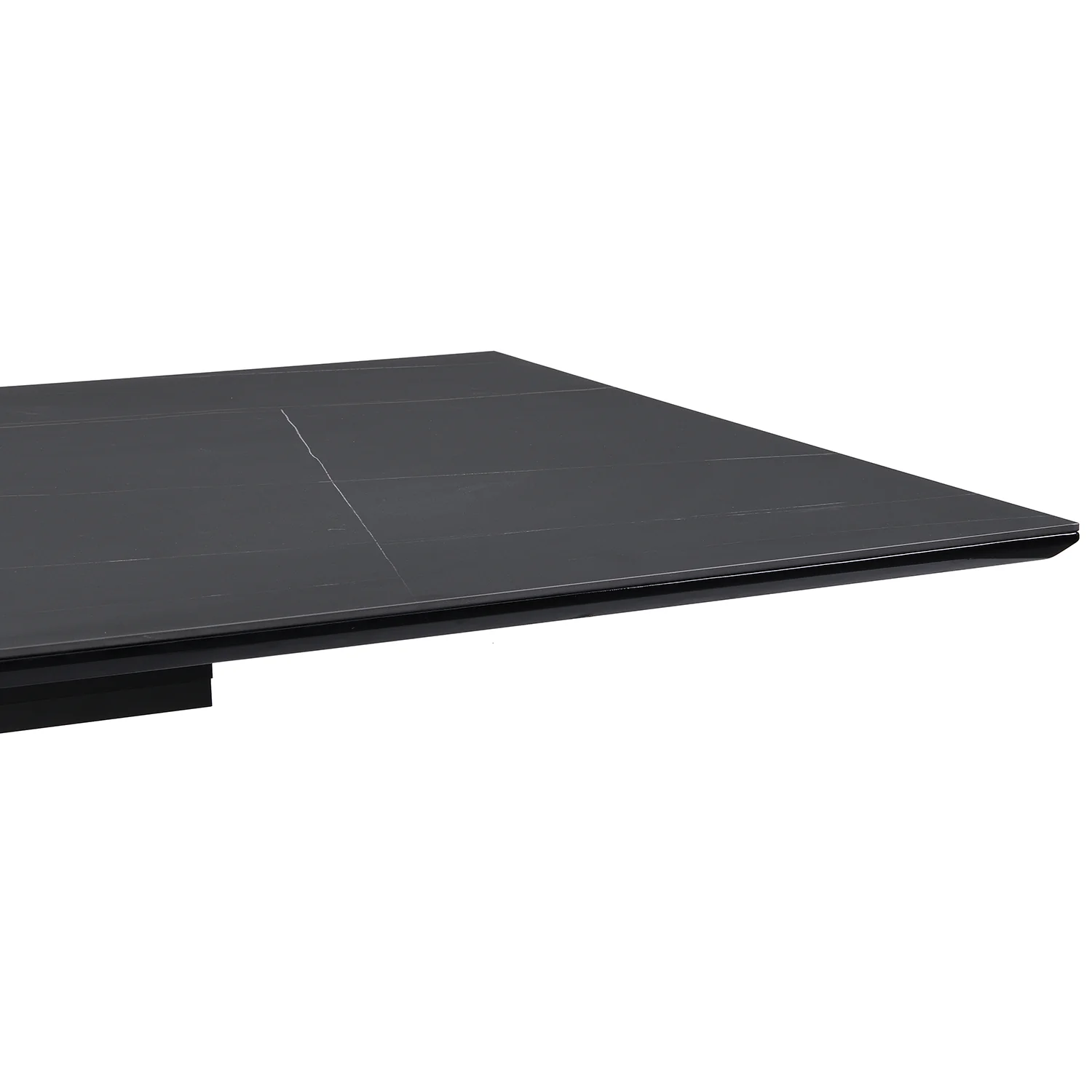 Varden Black Ceramic Extending Dining Table - Image 13